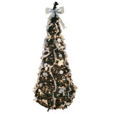 Let It Snow Holiday Collection Pop-Up Tree with Clear Lights - Assorted Styles
