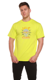 Let`s go SURF Men's Bamboo Viscose/Organic Cotton Short Sleeve Graphic T-Shirt