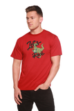 Lets Rock Men's Bamboo Viscose/Organic Cotton Short Sleeve Graphic T-Shirt