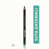 Flormar Waterproof Matte Eyeliner 111 Intensive Jade