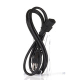 LG 6410TUW008A AC Power Cable | 6 Ft C5 Cloverleaf 3-Prong Grounded Cord - 6410TUW008A
