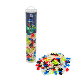 Plus Plus Educational Construction Toy, 240 Piece Reusable Storage Container - Danish Made Creative Building Set for Kids
