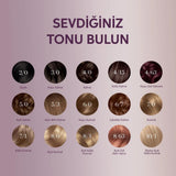 Wella Koleston Deluxe Ammonia-Free Hair Dye 4/63 Dark Rose Brown