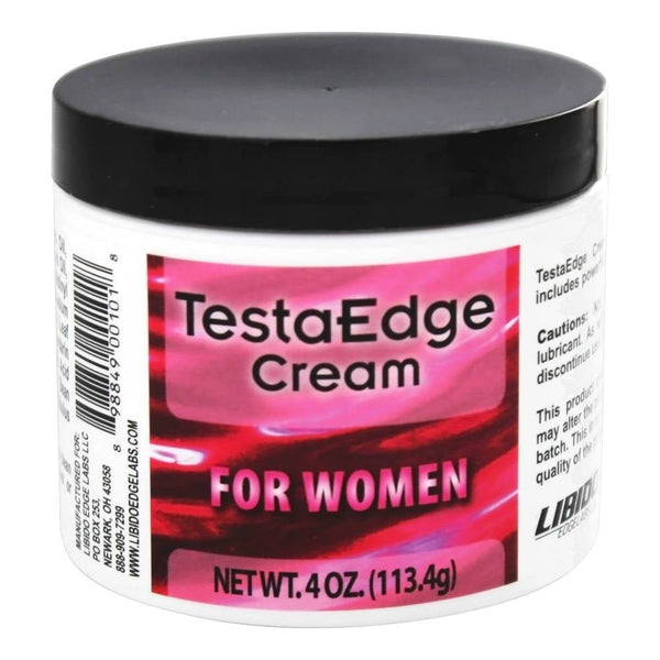 Libido Edge Labs - TestaEdge Cream for Women - 4 oz. formerly Testosterone Cream Formula for Women