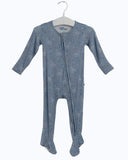 Libra Bamboo Zipper Footie