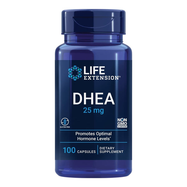 Life Extension Dhea, 25 Mg Tablets, 100-count