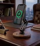 Walnut ClikDock Wireless Stand