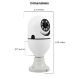 LifeWare Wireless 360-Degree Light Bulb Security Camera