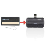 Anderic Substitute for LiftMaster 61LM / 61LMC 1-Button Visor 390 MHz Garage Door Opener Remote Control [375UT-3button]