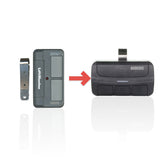 Anderic Substitute for LiftMaster 892LT Two Button Rolling Code Garage Door Opener Remote Control [375UT-3button]
