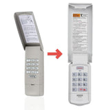 Anderic Substitute for LiftMaster 976LM / 96LM / 976LMC Wireless Keyless Entry 390 Mhz Garage Door Opener Remote Control [GUK-R]