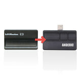 Anderic Substitute for LiftMaster 371LM / 371LMC 1-Button Visor 315 MHz Garage Door Opener Remote Control [373LM]