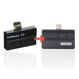 Anderic Substitute for LiftMaster 373LM / 373LMC 3-Button Vizon 315 MHz Garage Door Opener Remote Control [373LM]