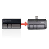 Anderic Substitute for LiftMaster 83LM 3-Button Vizor 390 MHz Garage Door Opener Remote Control [893LM]