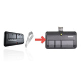 Anderic Substitute for LiftMaster 893LM 3-Button Vizor 310/315/390 MHz Garage Door Opener Remote Control [893LM]