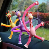 Light up Giraffe Pop Tubes - Flexible Tubes with LED Lights and Suction Cups Asst. Colors(each)