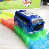 Light Up Toy Car Track Accessories Racing Car with 5 Flashing LED Lights
