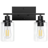 Light Wall Scone Lighting with Clear Glass