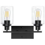 Light Wall Scone Lighting with Clear Glass