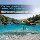 Lightweight 10FT 1-Person Modular Fishing Kayak With Fin Drive System (SAK21489)