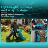 Lightweight 10FT 1-Person Modular Fishing Kayak With Propeller Drive System (SAK67032)