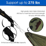 Lightweight Camping Hammock with Strap & Carry Bag
