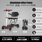 Lightweight Powered Folding Mobility Scooter For Adults And Seniors (SAK53214)