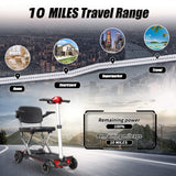 Lightweight Powered Folding Mobility Scooter For Adults And Seniors (SAK53214)