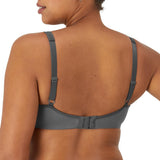 Lilyette Women's 0904 Plunge Into Comfort Keyhole Minimizer Bra