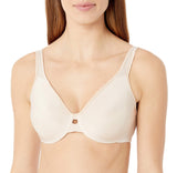 Lilyette Women's 0904 Plunge Into Comfort Keyhole Minimizer Bra