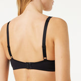 Lilyette Women's 0904 Plunge Into Comfort Keyhole Minimizer Bra