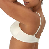 Lilyette Women's 0904 Plunge Into Comfort Keyhole Minimizer Bra