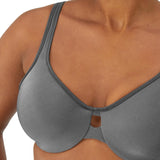 Lilyette Women's 0904 Plunge Into Comfort Keyhole Minimizer Bra