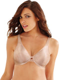Lilyette Women's 0904 Plunge Into Comfort Keyhole Minimizer Bra