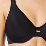 Lilyette Women's 0904 Plunge Into Comfort Keyhole Minimizer Bra
