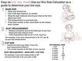 Lilyette Women's 0904 Plunge Into Comfort Keyhole Minimizer Bra