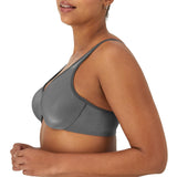 Lilyette Women's 0904 Plunge Into Comfort Keyhole Minimizer Bra
