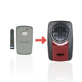 Anderic Substitute for Linear 3089 Multi-code 1-button 300 MHz Garage Door Opener Remote Control [375UT-2button]