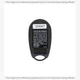 Anderic Substitute for Linear ACT31B ACP00879 keychain 1-button 318 Mhz Garage Door Opener Remote Control [890MAX]