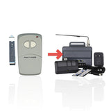 Anderic Substitute Kit for Linear Multi-Code 4120 two button 300 mhz Visor Garage Door Opener Remote Control [RR850LM]