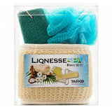 Lionesse Bath Loofah Set BS-001 for Gentle Cleansing 1 Pack