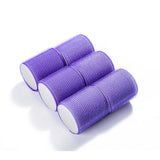 Lionesse Sponge Hair Rollers Purple 6-Pack