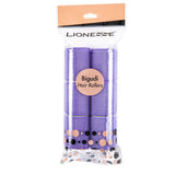 Lionesse Sponge Hair Rollers Purple 6-Pack