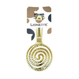 Lionesse Maze 8592 Gold Round Hair Brush for Volume