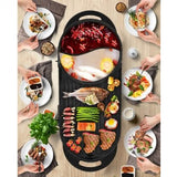 LIVEN Electric Gril with Hot Pot