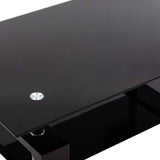 Living Room Rectangle Glass Coffee Table