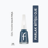 Flormar Nail Enamel Highly Pigmented Nail Polish - Long Lasting & Nourishing Nail Polish