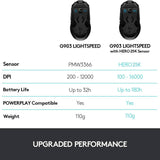 Logitech G903 LIGHTSPEED Wireless Gaming Mouse with Hero 25K Sensor (Refurbished)