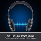 Logitech H800 Wireless Bluetooth Headset (Refurbished)