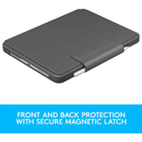 Logitech SLIM FOLIO PRO Backlit Bluetooth Keyboard Case for iPad Pro 12.9-inch (3rd and 4th Gen) (Refurbished)